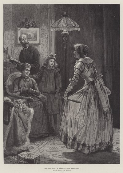 El Nuevo Paso, un Ensayo en el Salón de Edward Frederick Brewtnall